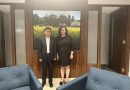美国国际产业投资总商会会长姜柳均访问美国粮食谷物协会总部
